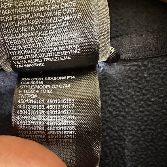 The North Face Mens size Medium TKA 100 Glacier 1/4 Zip Pullover - Picture 9 of 10